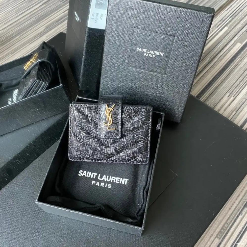 Rep ladies REP CARD MONOGRAM YSL CASE BUSINESS 0529